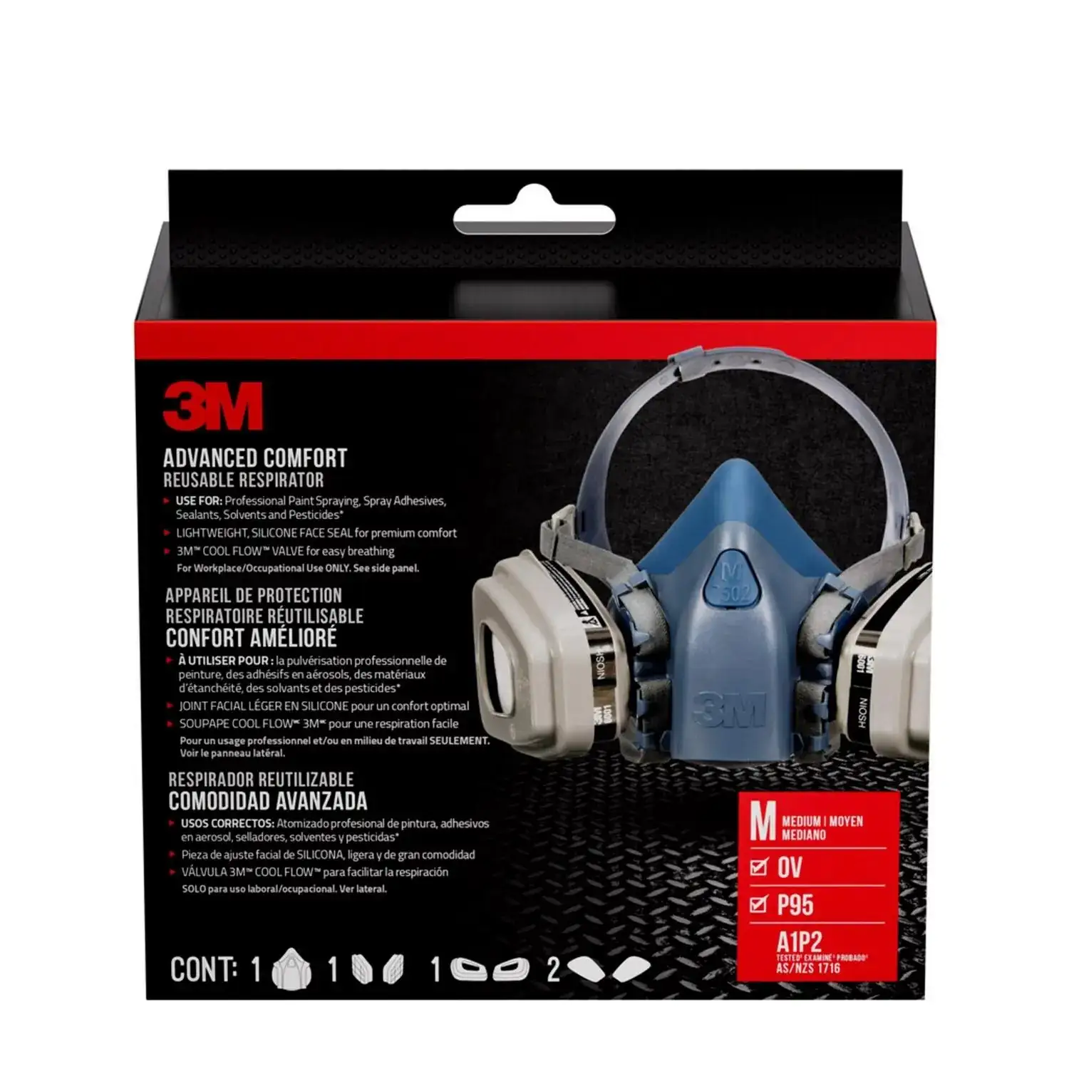 3M P100 Multi-Purpose Half Face… — Photo 1