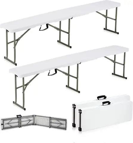 6ft Folding Bench Handle Lock… — Photo 1