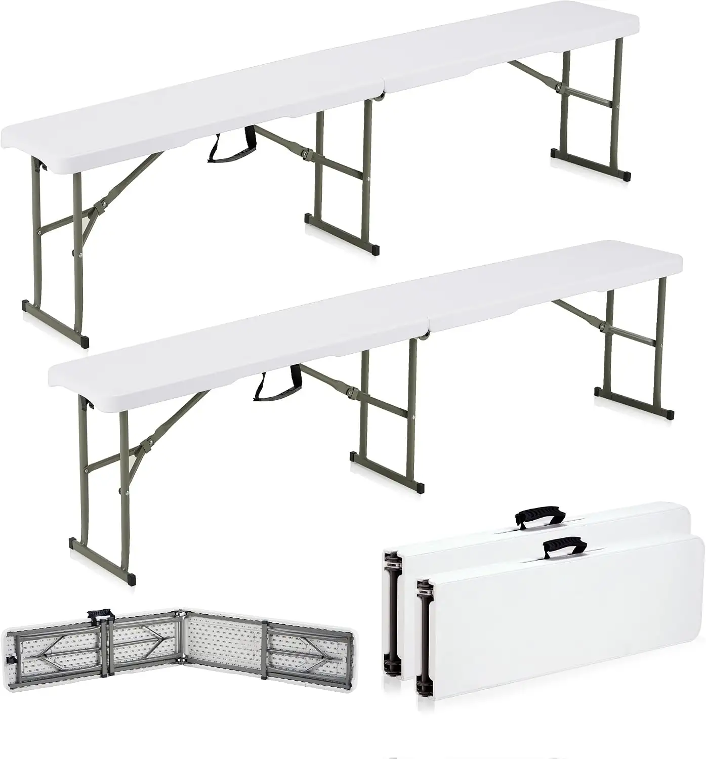 6ft Folding Bench Handle Lock… — Photo 1