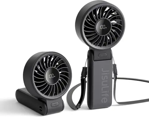JISULIFE Portable Handheld Fan Life7:… — Photo 1