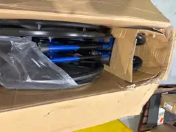 Blue Streak Wheelchair with Flip… — Photo 3