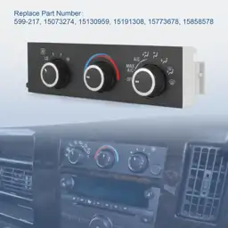 599-217 A/C Heater Climate Control… — Photo 2