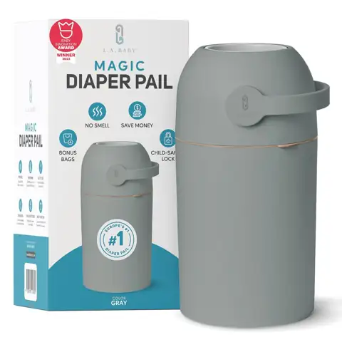 L.A. BABY Magic Diaper Pail… — Photo 1