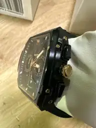 OLEVS Square Watch for Men,… — Photo 5