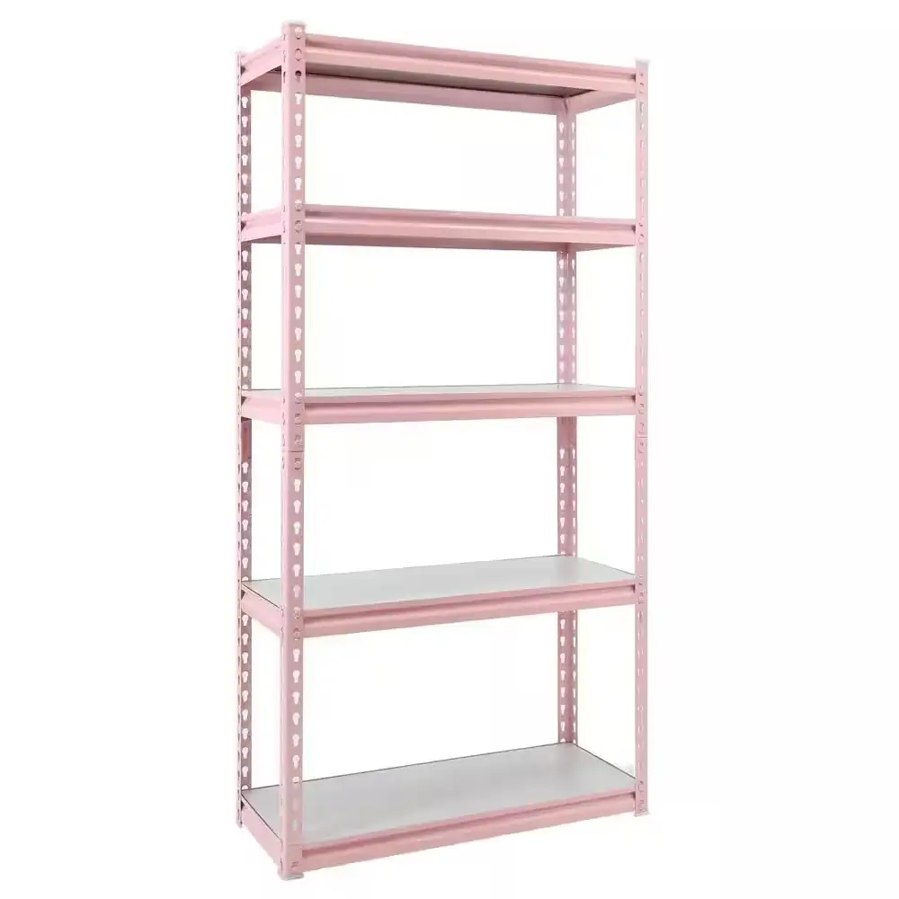 Pink 5-Tier Boltless Adjustable Garage… — Photo 1