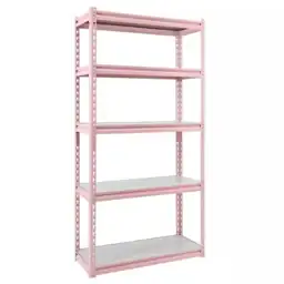 Pink 5-Tier Boltless Adjustable Garage… — Photo 1