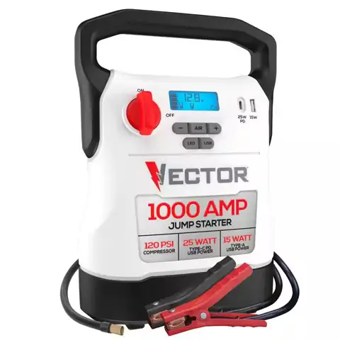 1000 Amp Jump Starter, Compressor,… — Photo 1