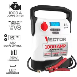 1000 Amp Jump Starter, Compressor,… — Photo 2