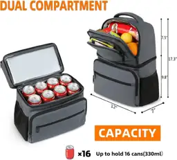 MATEIN Cooler Backpack, 26/40 Cans… — Photo 2