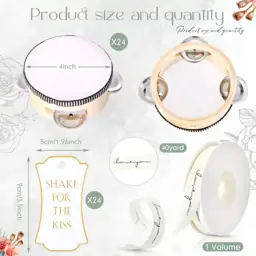 24 Set 4 Inch Tambourine… — Photo 2