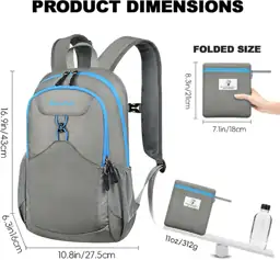 Seektop 15L Foldable Lightweight Hiking… — Photo 2
