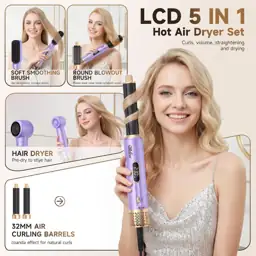 UKLISS 5-in-1 Hot Air Brush… — Photo 2