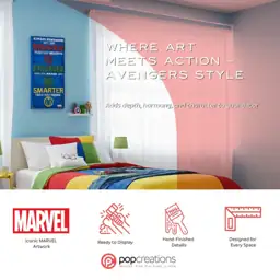 Avengers 'Stronger' MDF Wood Wall… — Photo 2