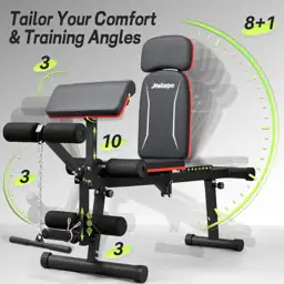 Adjustable Weight Bench with Leg… — Photo 2