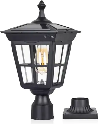 Solar Lamp Post Light, Cast… — Photo 1