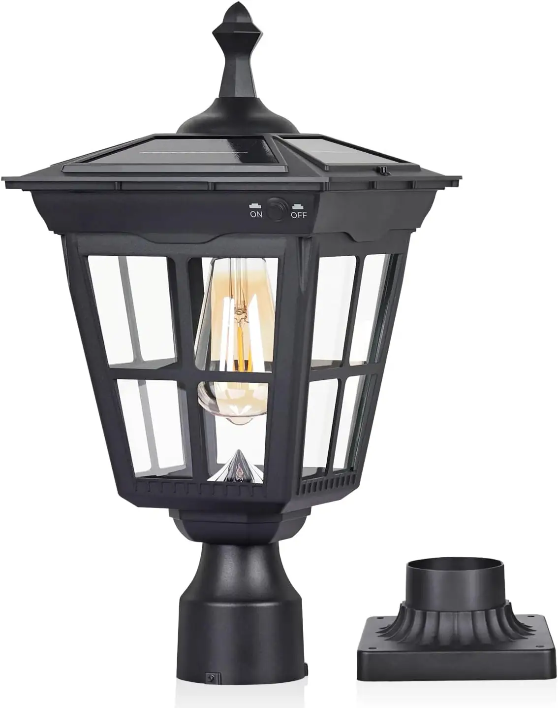 Solar Lamp Post Light, Cast… — Photo 1