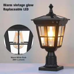 Solar Lamp Post Light, Cast… — Photo 2