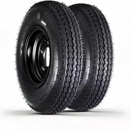 2-Pack 4.80-8 Trailer Tires on… — Photo 1