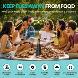 Fly Fans for Tables Outdoor/Indoor… — Photo 2