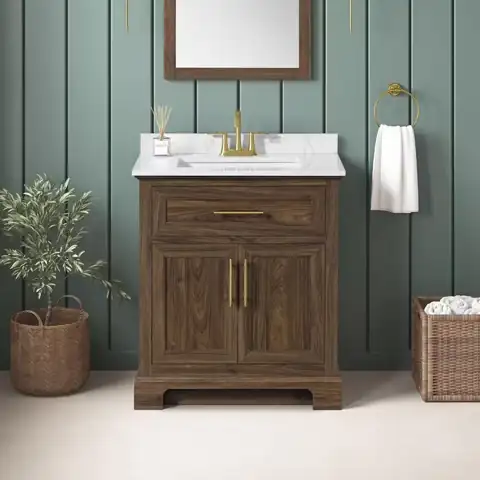 Doveton 30 in. Single Sink… — Photo 1