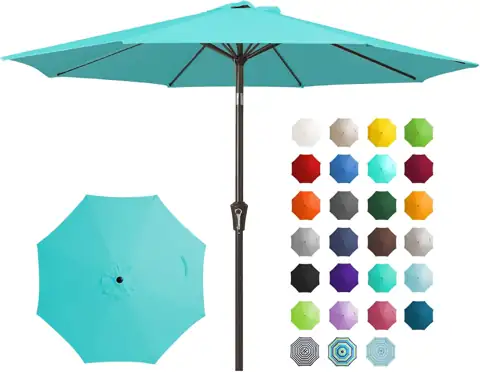 JEAREY 9FT Outdoor Patio Umbrella,… — Photo 1