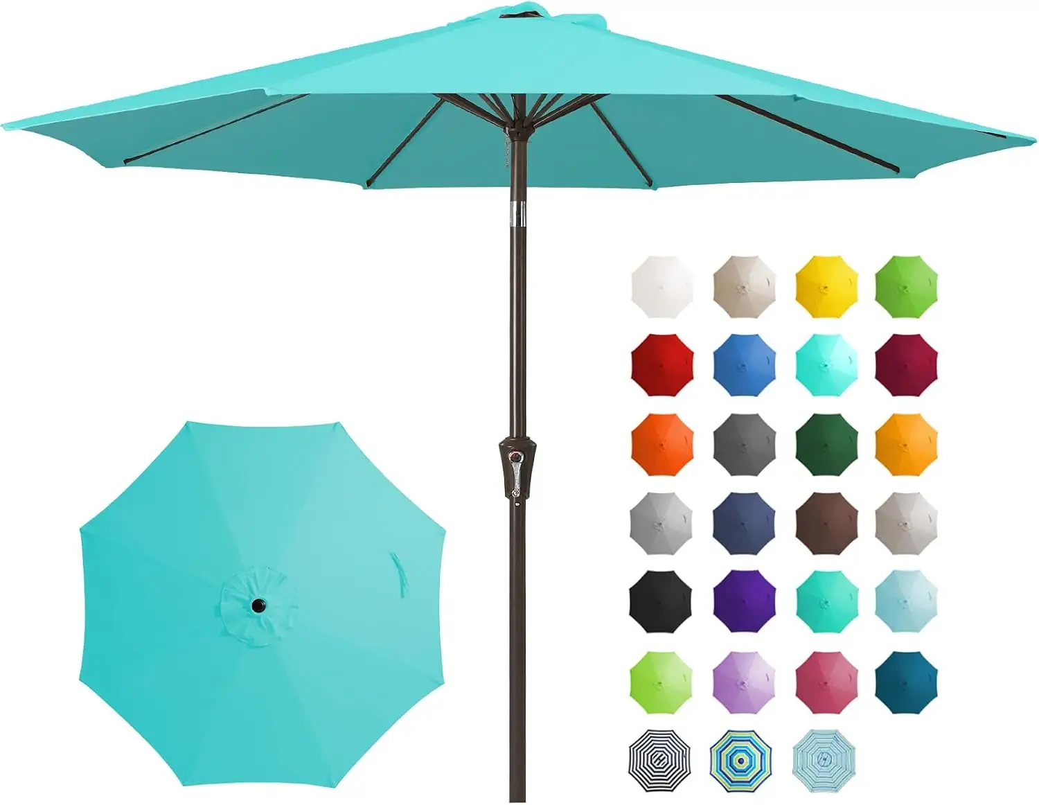 JEAREY 9FT Outdoor Patio Umbrella,… — Photo 1