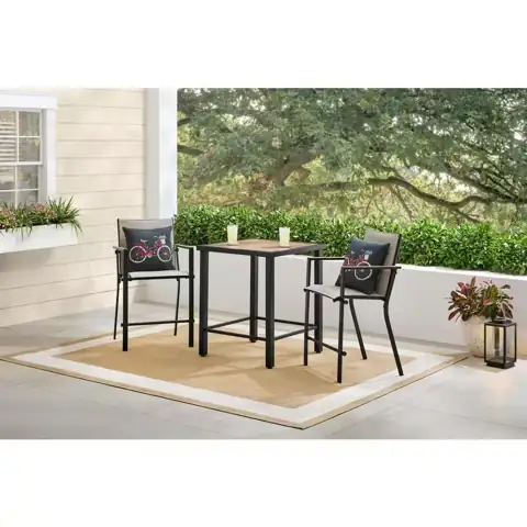 StyleWell Longview 3-Piece Metal Outdoor… — Photo 1