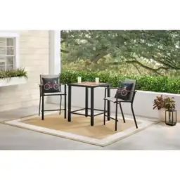 StyleWell Longview 3-Piece Metal Outdoor… — Photo 1