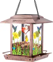 Solar Bird Feeder Outdoors -… — Photo 1