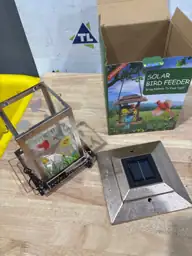 Solar Bird Feeder Outdoors -… — Photo 3