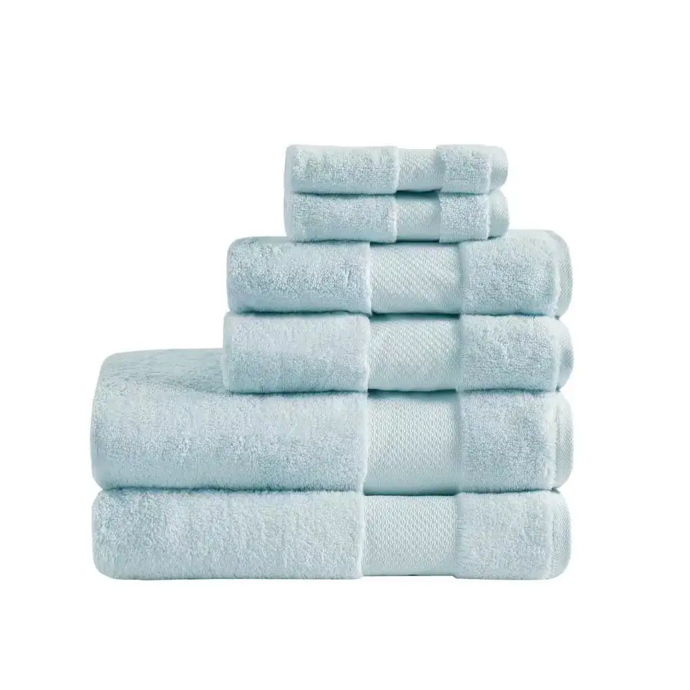 Turkish 6-Piece Light Blue Cotton… — Photo 1