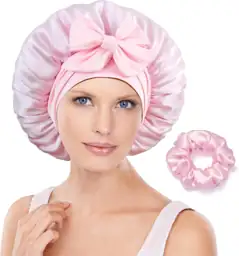 100% Mulberry Silk Bonnet for… — Photo 1
