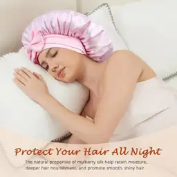 100% Mulberry Silk Bonnet for… — Photo 2