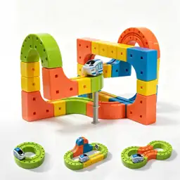 Electric Train Set Gravity-Defying Wall-Climbing… — Photo 2