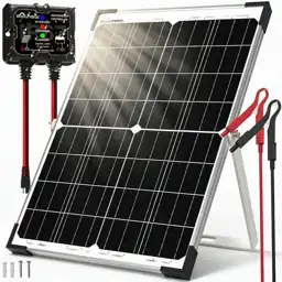30W12V Solar Battery Charger Battery… — Photo 1