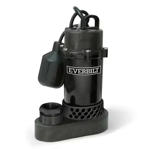 Everbilt 1/2 HP Aluminum Submersible… — Photo 1