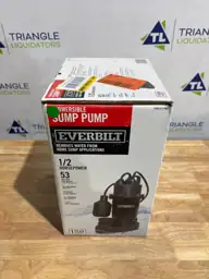 Everbilt 1/2 HP Aluminum Submersible… — Photo 3