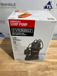 Everbilt 1/2 HP Aluminum Submersible… — Photo 4