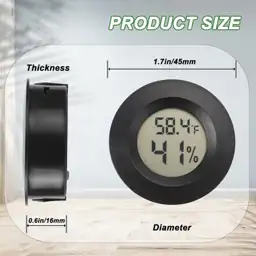 Serundo Auto Digital Hygrometer Thermometer… — Photo 2