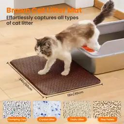 Cat Litter Mat, Double Layer… — Photo 2