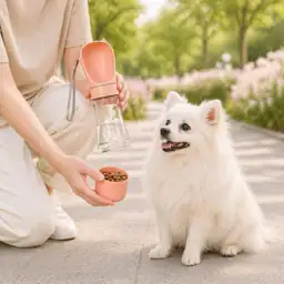Portable Dog Water Bottle with… — Photo 2