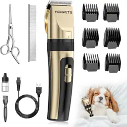 HEAPETS Dog Grooming Clippers, Low-Noise,… — Photo 1