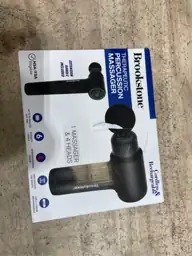 Brookstone Deep Tissue Massage Gun… — Photo 3