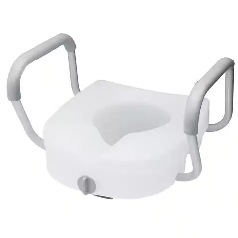 E-Z Lock Raised Toilet Seat… — Photo 1