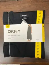 DKNY Linen Blend Dress — Photo 1