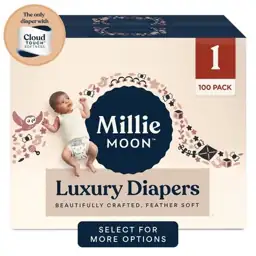 Millie Moon Luxury Diapers, Size… — Photo 1