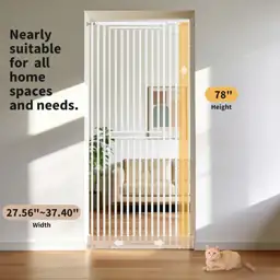 78.74" Extra Tall Cat Gate,… — Photo 2