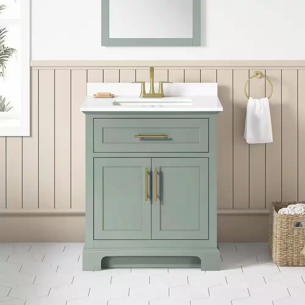 Doveton 30 in. Single Sink… — Photo 1
