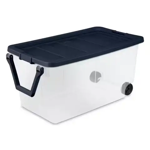 160 Qt. Wheeled Storage Box — Photo 1