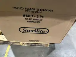 160 Qt. Wheeled Storage Box — Photo 2